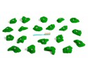 Stoneline Mini Crimps - Leaf-green