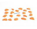 Freshline crimps 2 - Fluro-orange