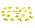 Stoneline Mini Crimps - Fluro-yellow
